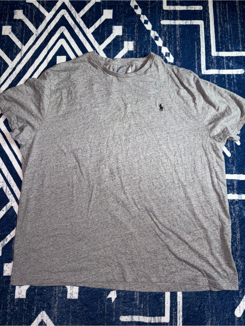 Polo by Ralph Lauren Light Heather Gray Short Sleeve Crew Tee